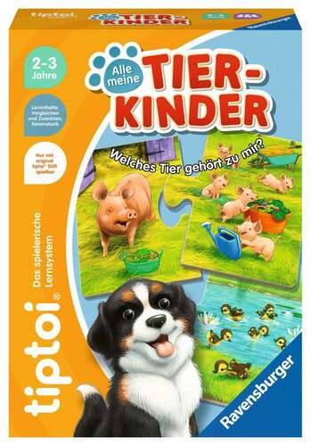 tiptoi� Alle meine Tierkinder - Lernspiel