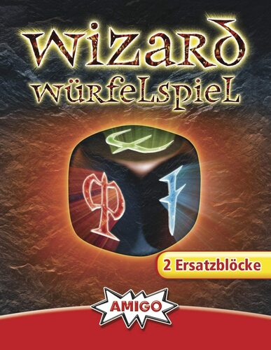 Wizard - W�rfelspiel - 2 Ersatzbl�cke