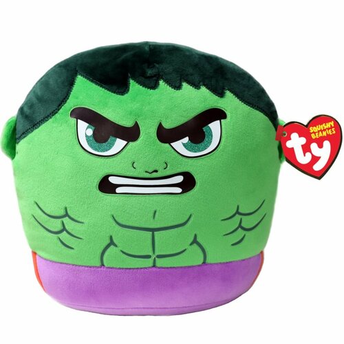 Ty 39350 - Squishy Beanie - Marvel Hulk - Pl�sch Kissen - 35 cm