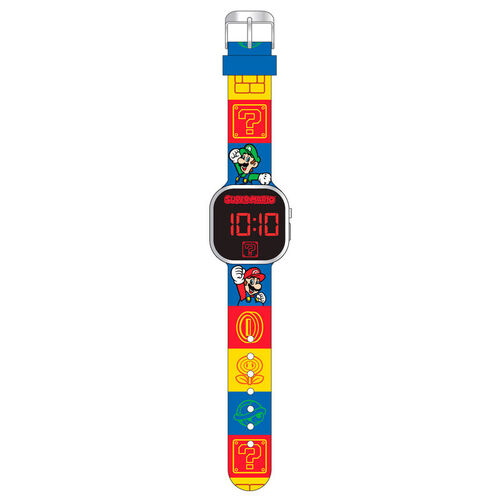 Nintendo - Super Mario - LED Kinder Armbanduhr