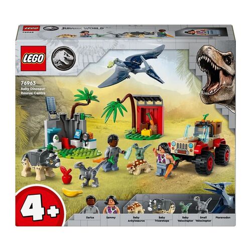 LEGO� 76963 Jurassic World(TM) - Rettungszentrum f�r Baby-Dinos (139 Teile)