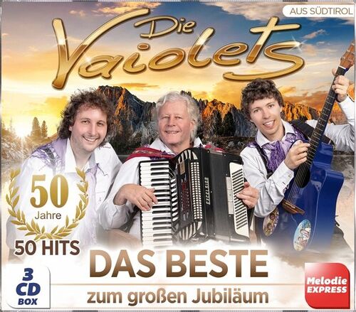 Die Vaiolets - Das Beste Zum Gro�en Jubil�um - 50 Jahre 50 Hits 3er - CD