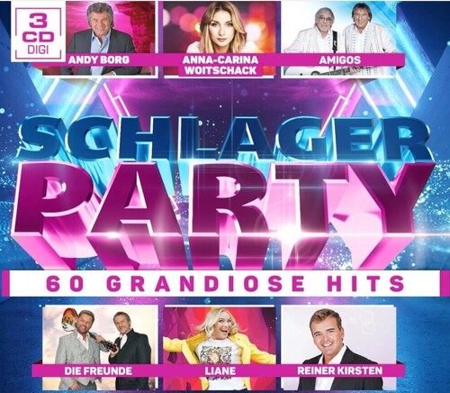 Schlager Party - 60 Grandiose Hits 3er CD