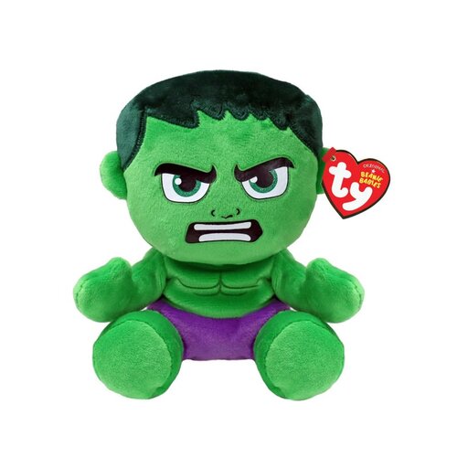 Ty 44004 - Marvel Hulk - Pl�schfigur Soft - 15 cm