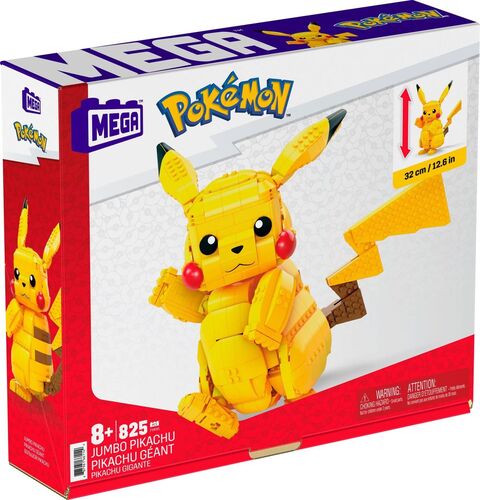 Pok�mon - MEGA Jumbo Pikachu - Bauset