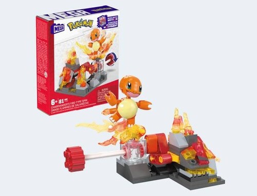 Pok�mon - Glumandas feurige Drehung - Bauset