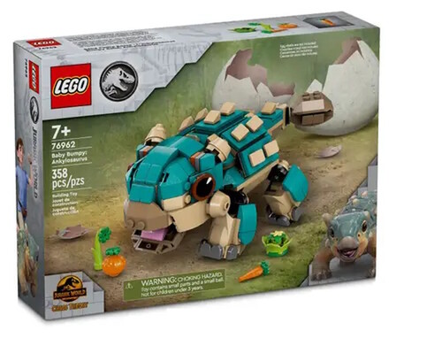 LEGO� Jurassic World(TM) 76962 - Baby Bumpy: Ankylosaurus (358 Teile)