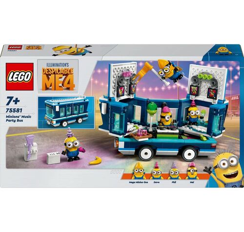 LEGO� Minions Despicable 4 75581 - Minions und der Party Bus (379 Teile)