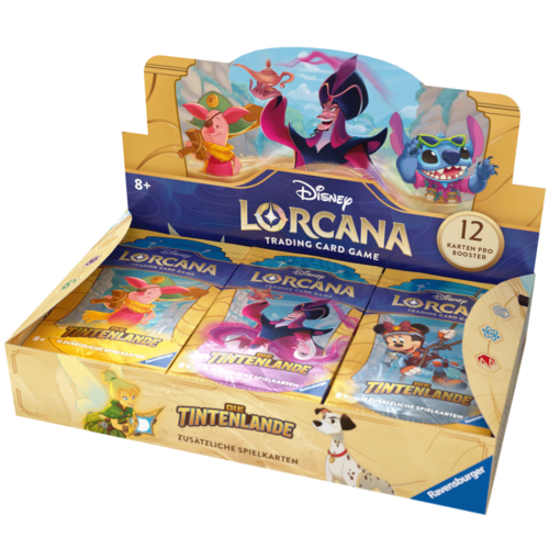 Disney Lorcana: Set 3 - Display mit 24 Booster Packs (Deutsch) - Trading Cards