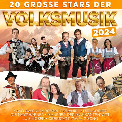 20 groe Stars der Volksmusik 2024 CD