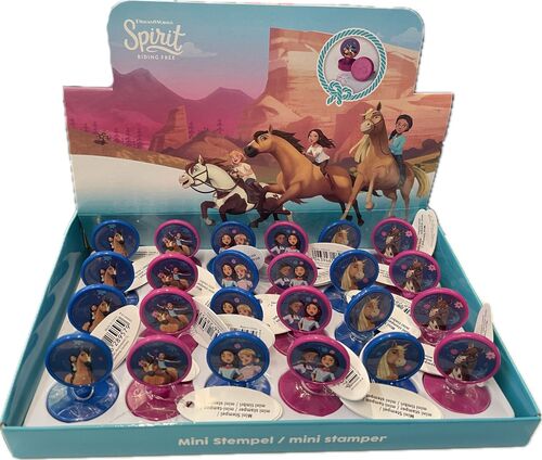 Spirit - 24 Mini Stempel im Display