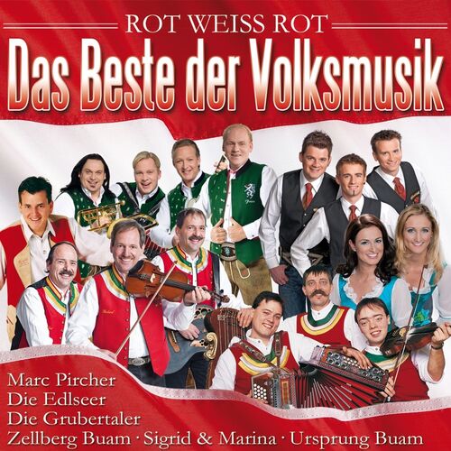 Das Beste der Volksmusik - rot wei� rot 2er-CD