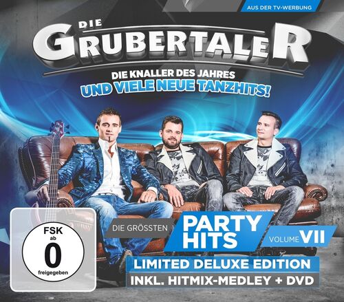 Die Grubertaler - Die gr��ten Partyhtis - Vol. VII - Deluxe Edition CD+DVD