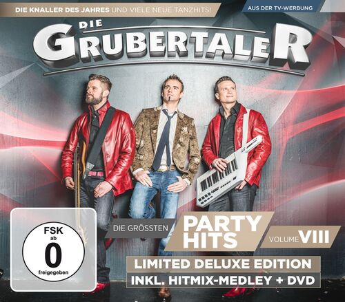 Die Grubertaler - Die gr��ten Partyhits - Vol. VIII - Deluxe Edition CD+DVD