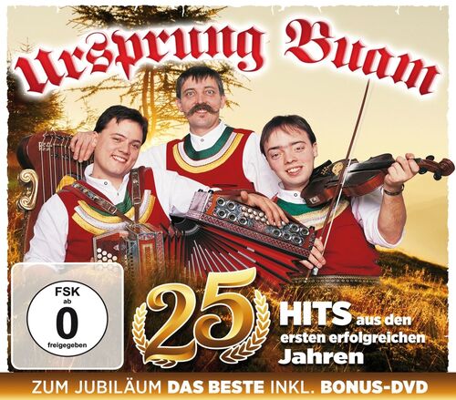 Ursprung Buam - 25 Hits aus den ersten erfolgreichen Jahren - CD+DVD