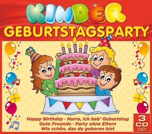 Kinder Geburtstagsparty 3er-CD