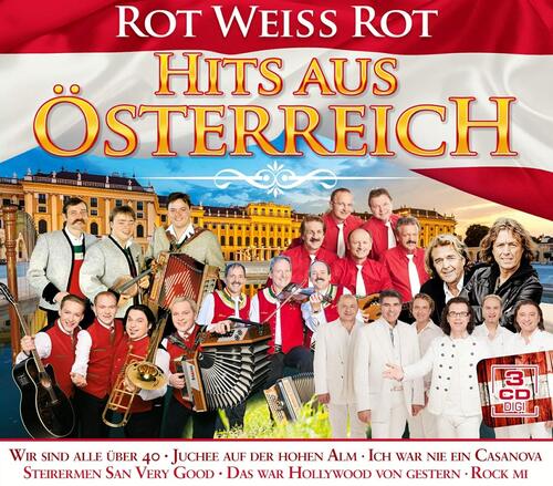 Hits aus �sterreich - rot wei� rot 3er-CD