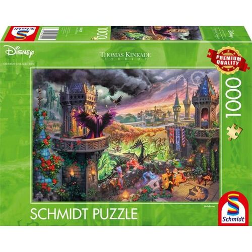 Disney Maleficent - Puzzle 1000 Teile - Thomas Kinkade Collection