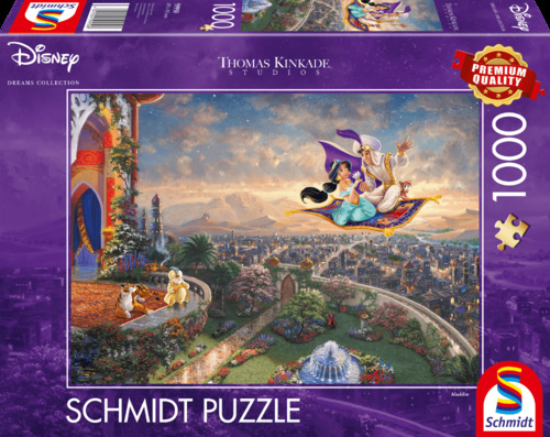 Disney Aladdin - 1000 Teile Puzzle - Thomas Kinkade Collection