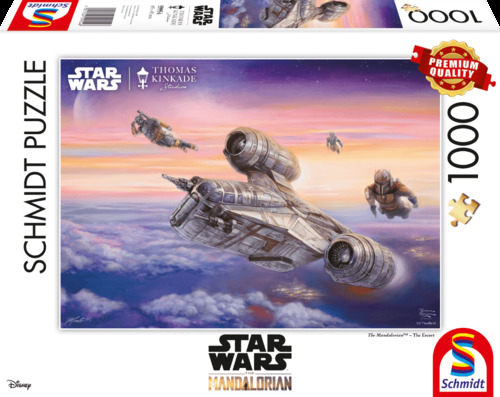 Lucas Film Star Wars The Mandalorian The Escort - 1000 Teile Puzzle
