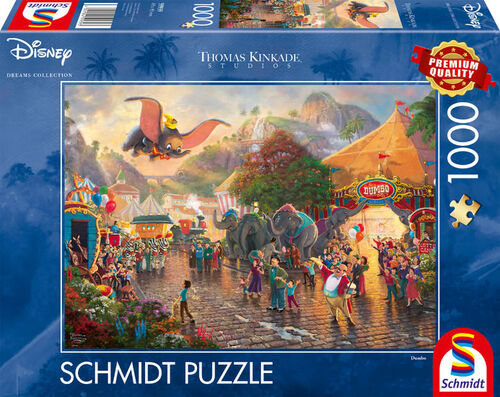 Disney Dumbo - 1000 Teile Puzzle - Thomas Kinkade Collection