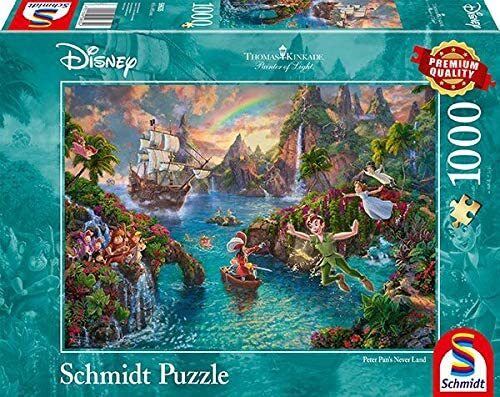 Disney Peter Pan - 1000 Teile Puzzle - Thomas Kinkade Collection
