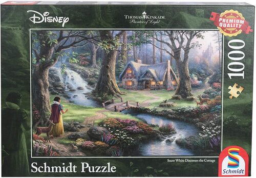 Disney Schneewittchen - 1000 Teile Puzzle - Thomas Kinkade Collection