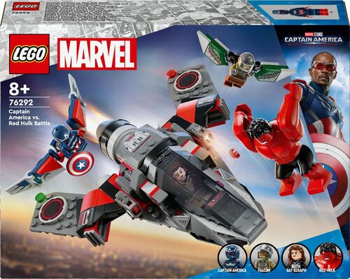 LEGO� 76292 Marvel Super Heroes(TM) - Showdown zwischen Captain America und Red Hulk (223 Teile)