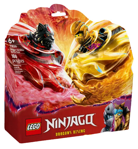 LEGO� NINJAGO 71826 - Drachen-Spinjitzu Battle Pack (186 Teile)