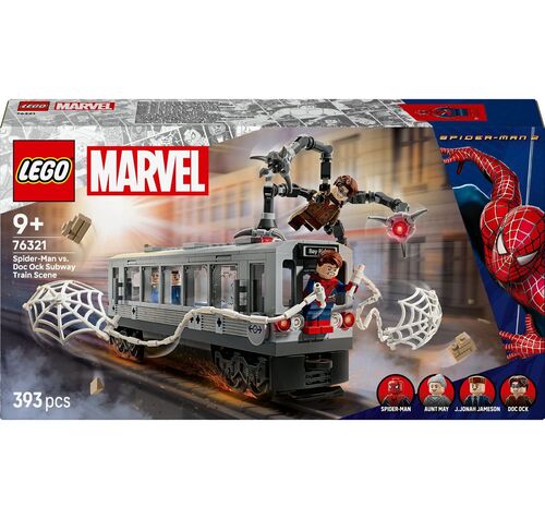LEGO� Marvel Super Heroes(TM) 76321 - Spider-Man vs. Doc Ock: Showdown in der U-Bahn (393 Teile)