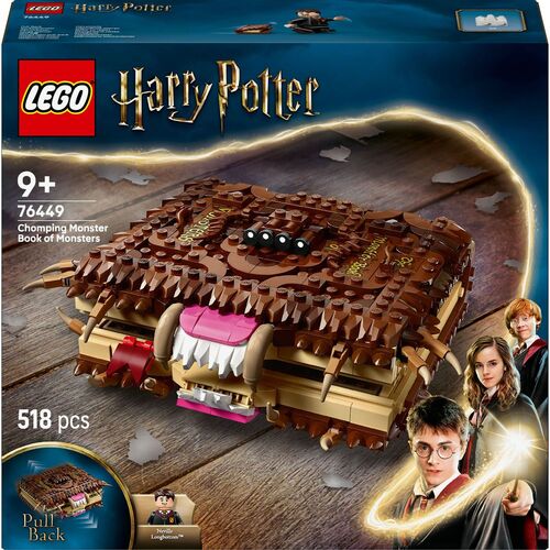 LEGO� Harry Potter(TM) 76449 - Bei�endes Monsterbuch der Monster (518 Teile)