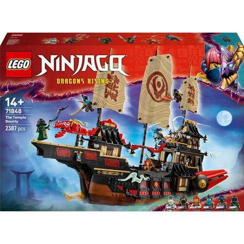 LEGO� NINJAGO 71848 - Der Tempel-Flugsegler (2387 Teile)