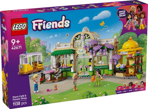LEGO� Friends 42671 - Pflanzencaf� und Blumenkiosk (1138 Teile)