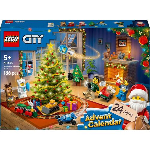LEGO� City Adventskalender 60475 - Adventskalender 2025 (186 Teile)