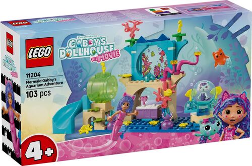 LEGO� Gabbys Dollhouse 11204 - Meerjungfrau Gabbys Aquarium Abenteuer (103 Teile)