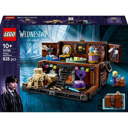 LEGO� Wednesday 76785 - Die Wohnung des Eiskalten H�ndchens (828 Teile)