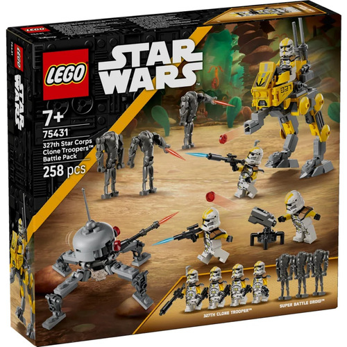 LEGO� Star Wars(TM) 75431 - Klonsoldaten des 327. Sternenkorps Battle Pack (258 Teile)