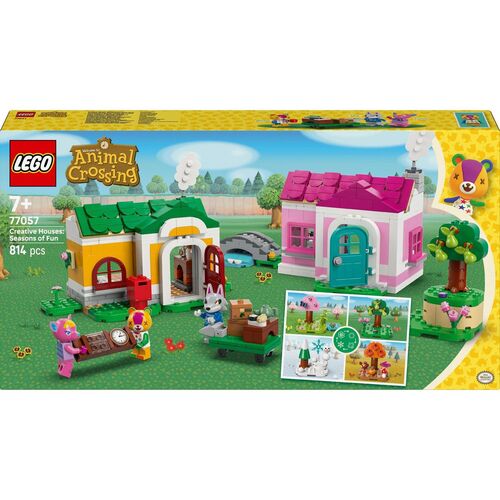 LEGO� Animal Crossing 77057 - Kreative H�user: Jahreszeiten voller Spa� (814 Teile)