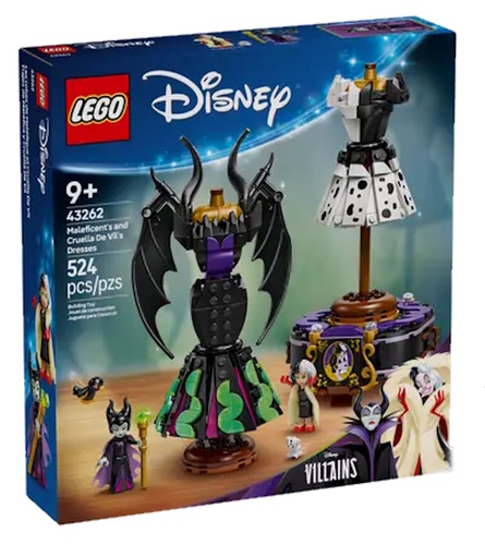 LEGO� Disney Classic 43262 - Die Kleider von Malefiz und Cruella De Vil (524 Teile)