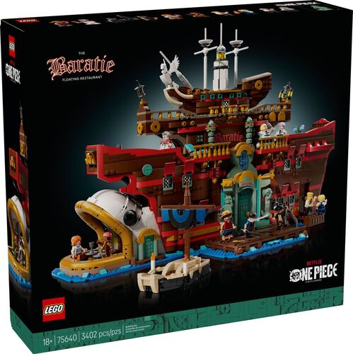 LEGO� ONE PIECE 75640 - Barati�, das Schwimmende Restaurant (3402 Teile)