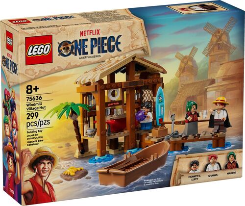 LEGO� ONE PIECE 75636 - H�tte im Windm�hlendorf (299 Teile)
