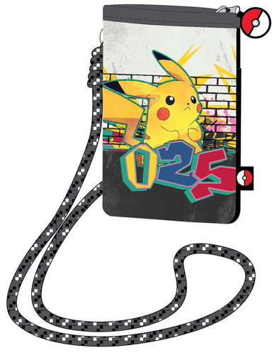 Safta Pok�mon - Pikachu Kordeltasche f�r Handy