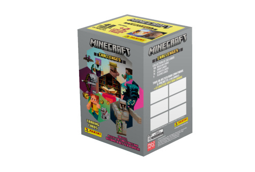 Panini Minecraft Trading Card 4 Challenges - BLASTER BOX