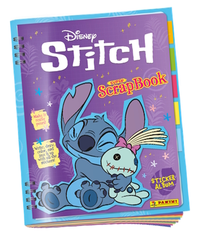 Panini Disney Stitch Super ScrapBook Stickerkollektion - ALBUM