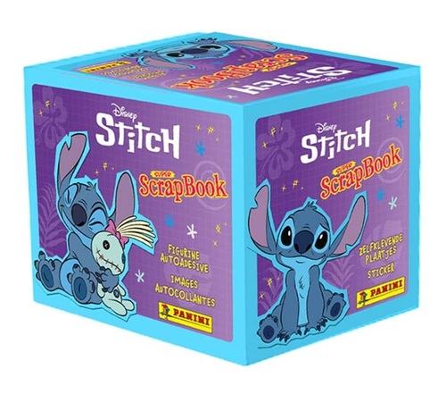 Panini Disney Stitch Super ScrapBook Stickerkollektion - BOX