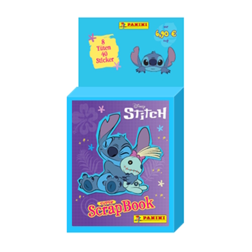 Panini Disney Stitch Super ScrapBook Stickerkollektion - ECO BLISTER