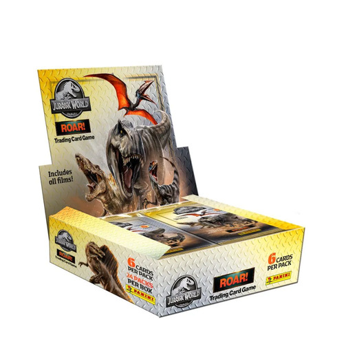 Jurassic World Roar! Trading Cards - 24er DISPLAY