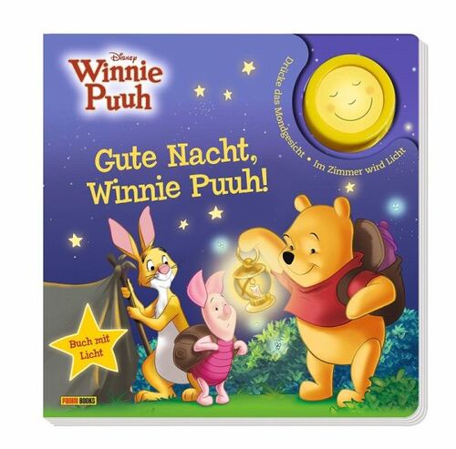 Panini Disney Winnie Puuh: Gute Nacht, Winnie Puuh! - Bilderbuch mit Nachtlicht