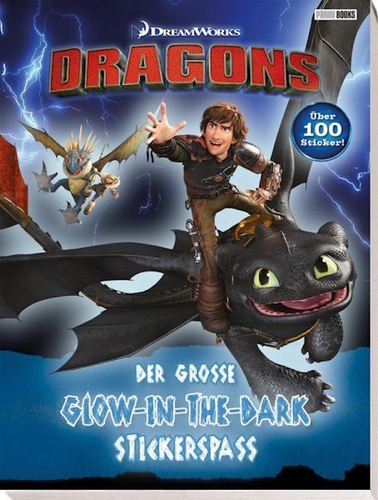Panini DreamWorks Dragons - Der gro�e Glow-in-the-Dark-Stickerspa�