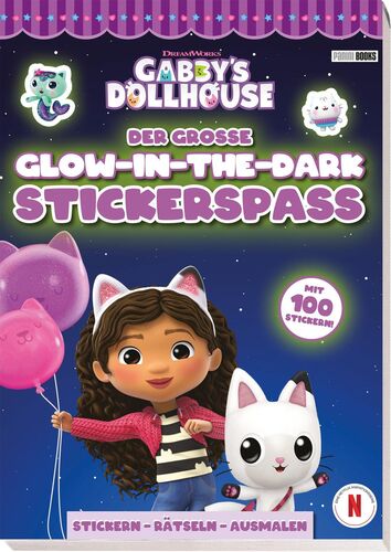Panini Gabby�s Dollhouse: Der gro�e Glow-in-the-Dark-Stickerspa� - Softcover